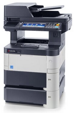 Kyocera ECOSYS M3540idn Multi-Function Monochrome Laser Printer (Black, White)